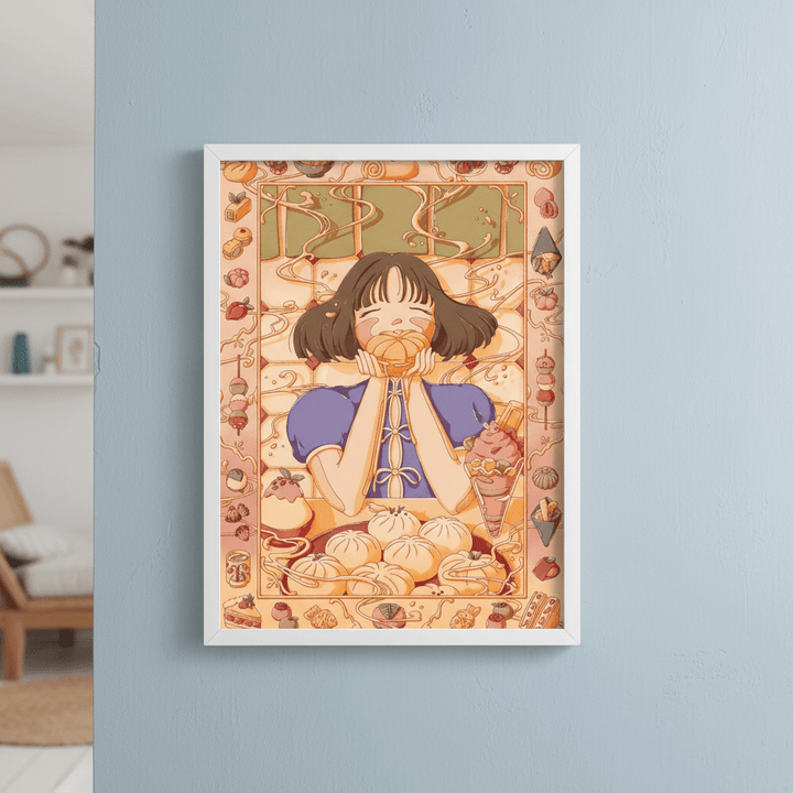 Custard Dreams by Lauren Ly wall - art - picture - poster