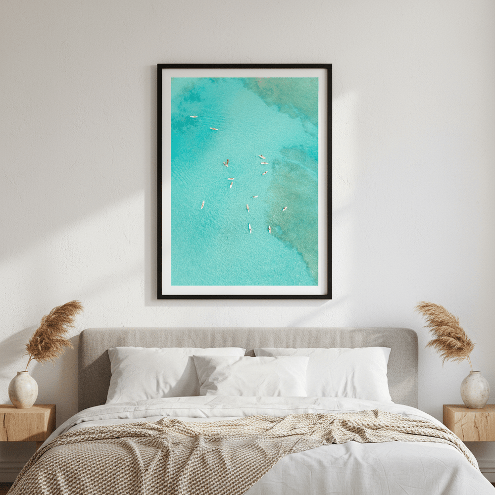 Cyan Serenity by Richard Podgurski wall - art - picture - poster