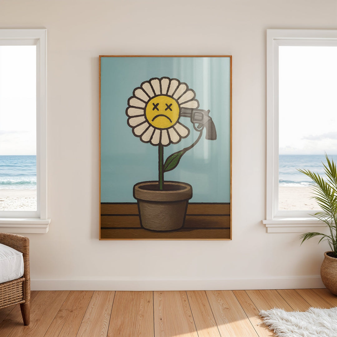 Daisy Gun Wall Art wall - art - picture - poster