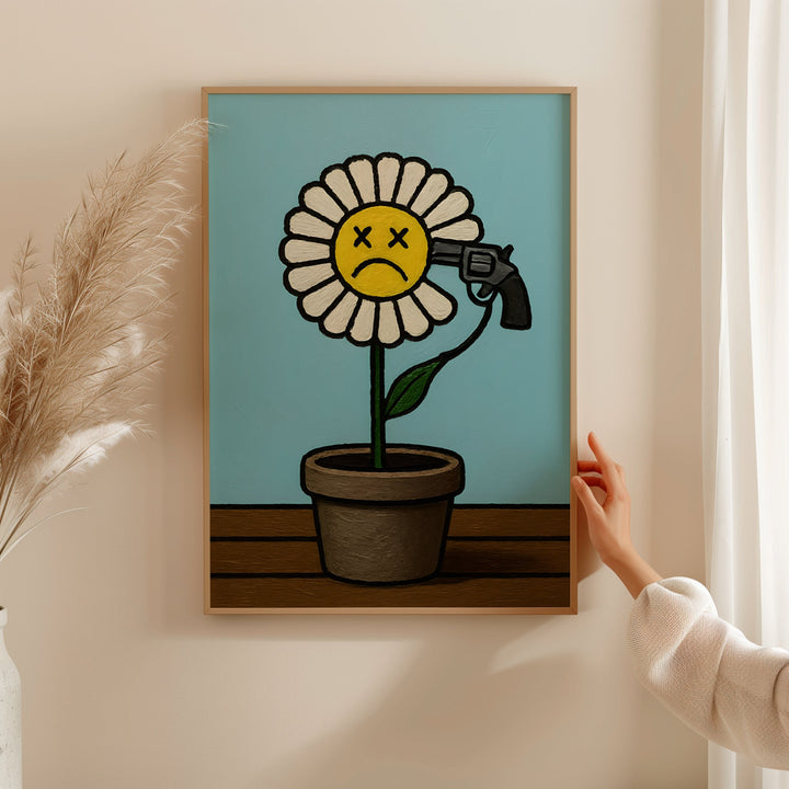 Daisy Gun Wall Art wall - art - picture - poster