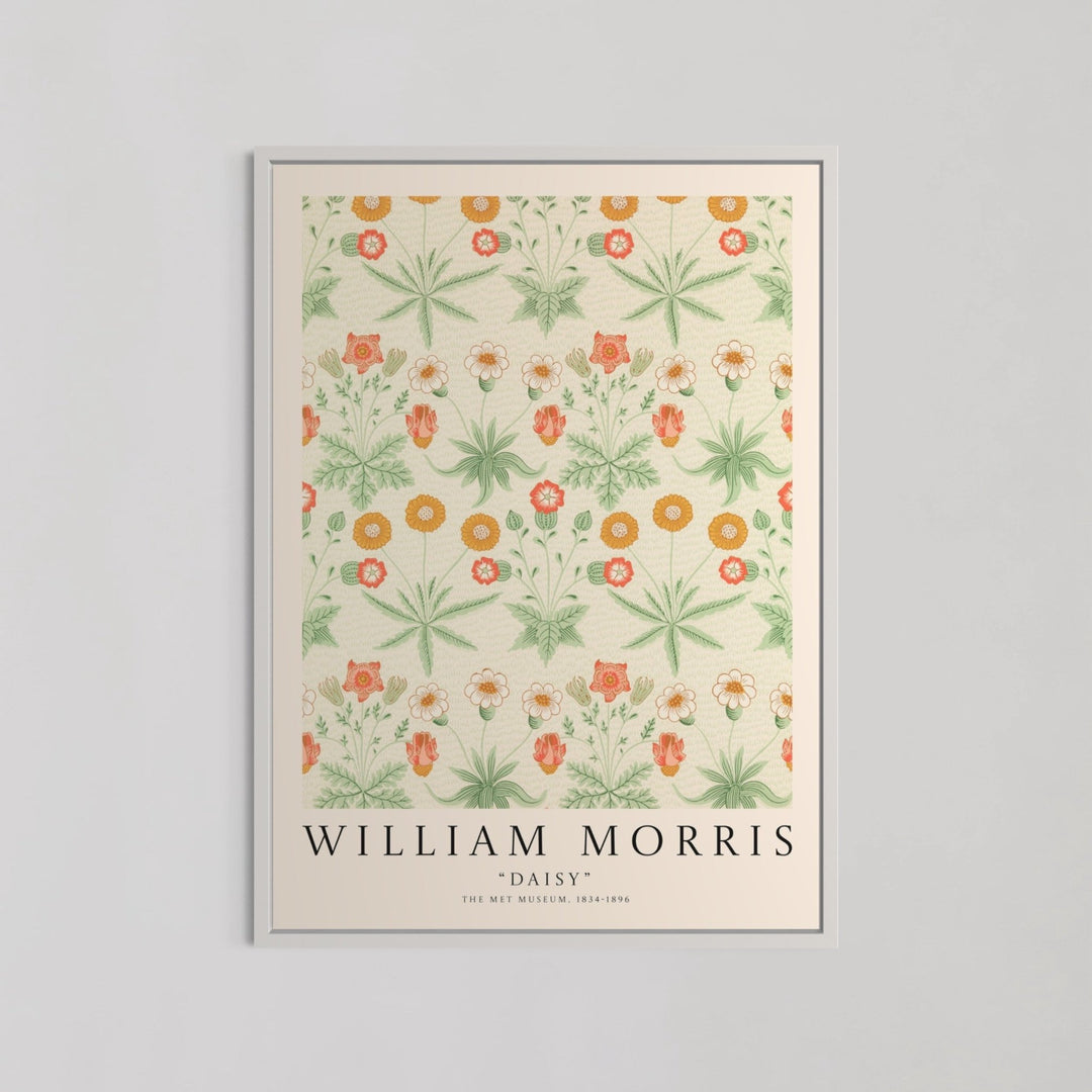 Daisy Pattern 1862 Wall Art by William Morris - Style My Wall