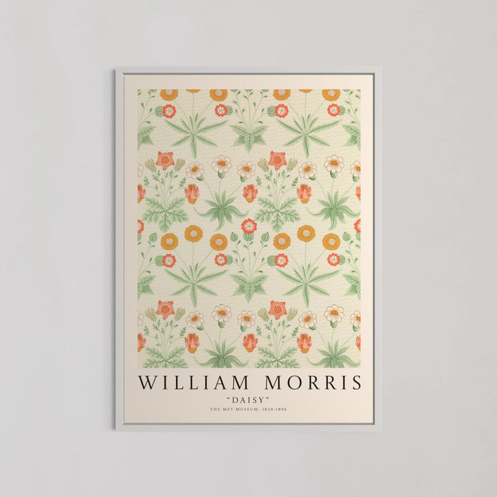 Daisy Pattern 1862 Wall Art by William Morris - Style My Wall