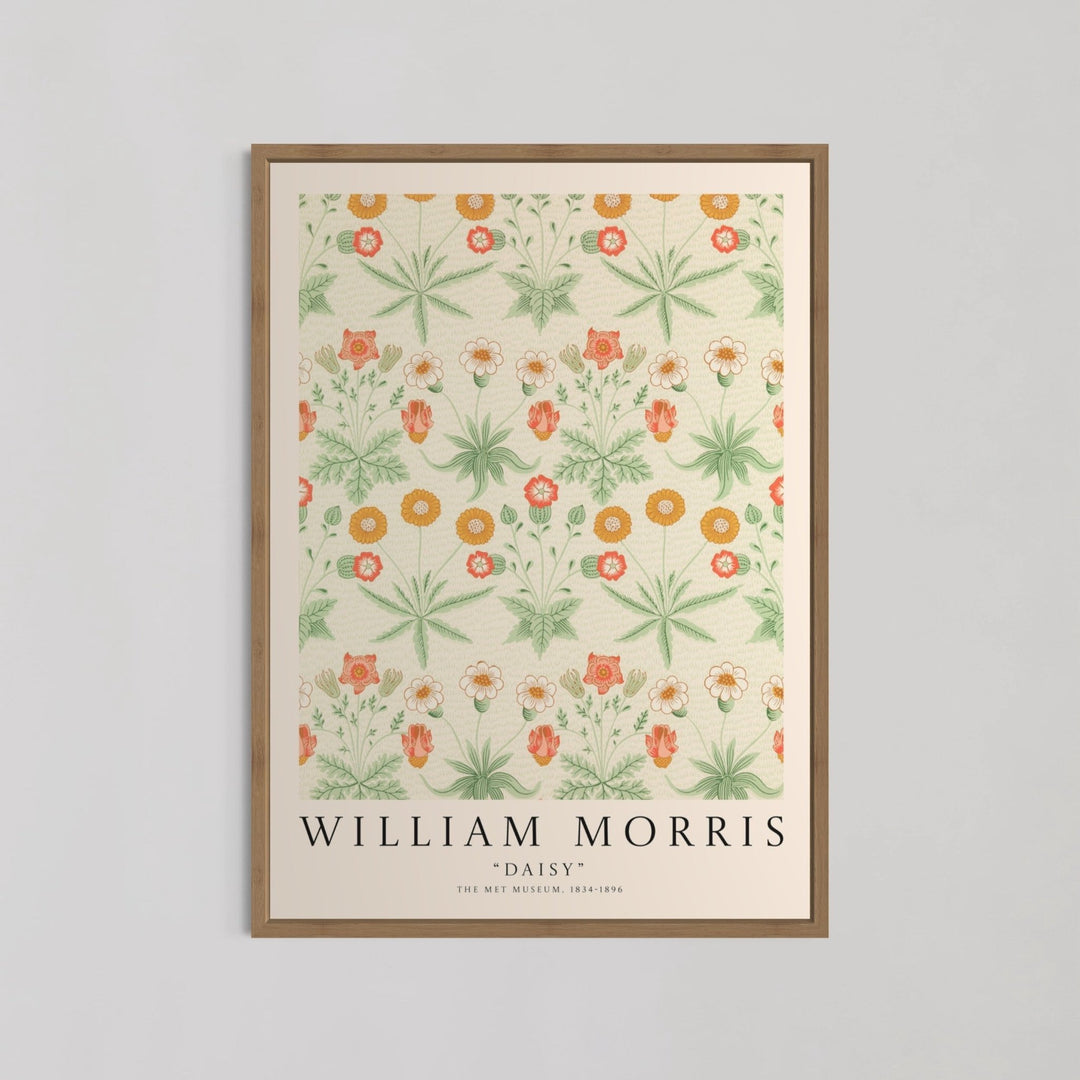 Daisy Pattern 1862 Wall Art by William Morris - Style My Wall