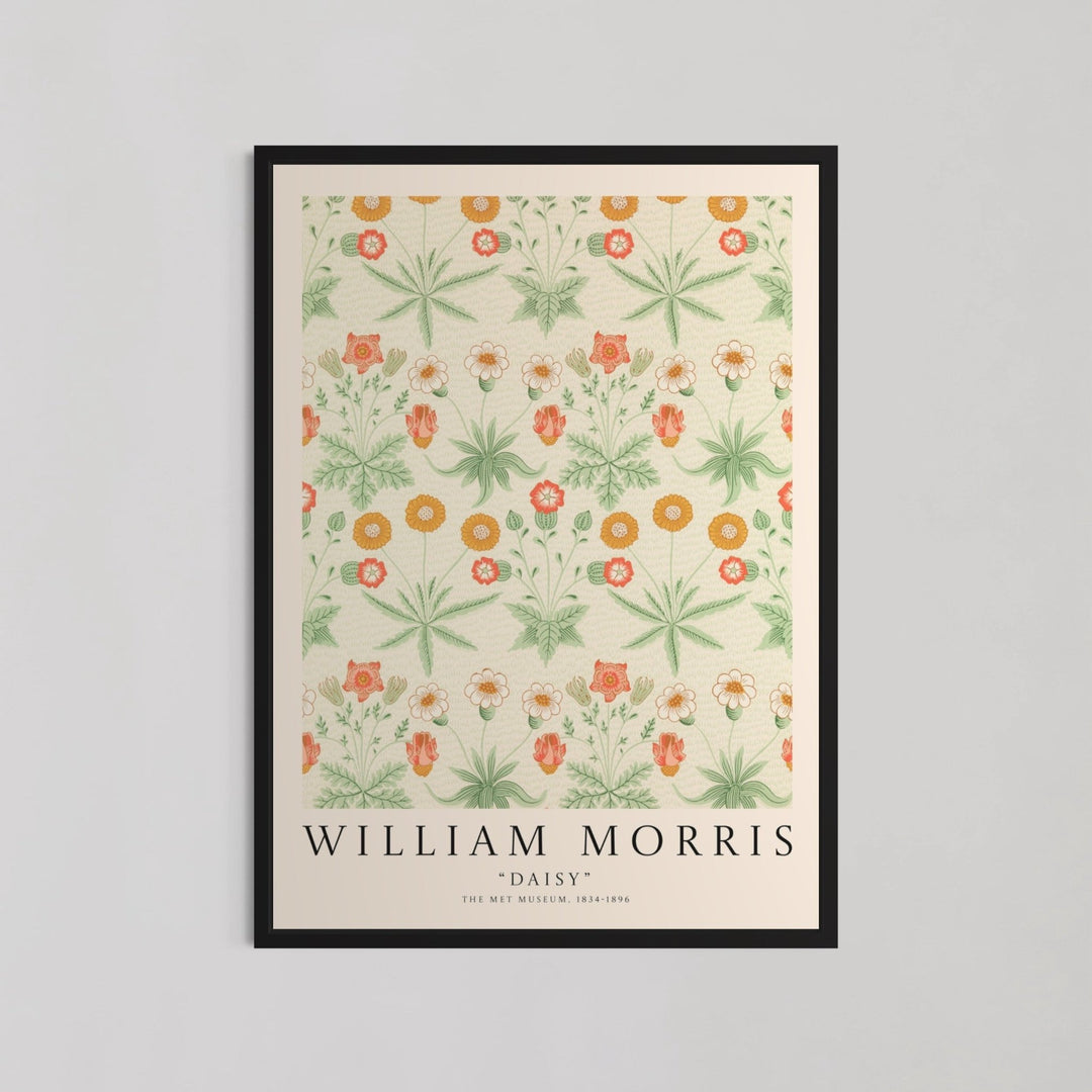 Daisy Pattern 1862 Wall Art by William Morris - Style My Wall