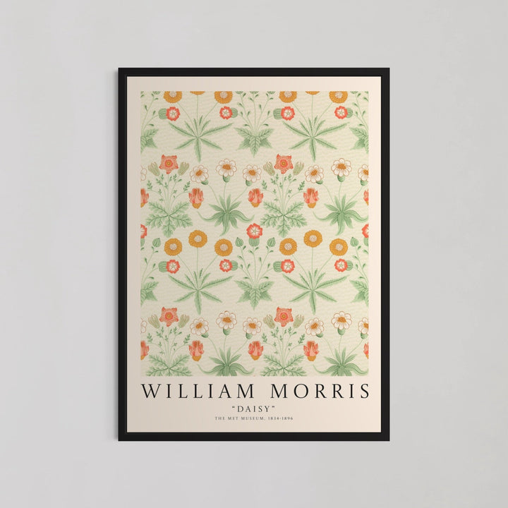 Daisy Pattern 1862 Wall Art by William Morris - Style My Wall