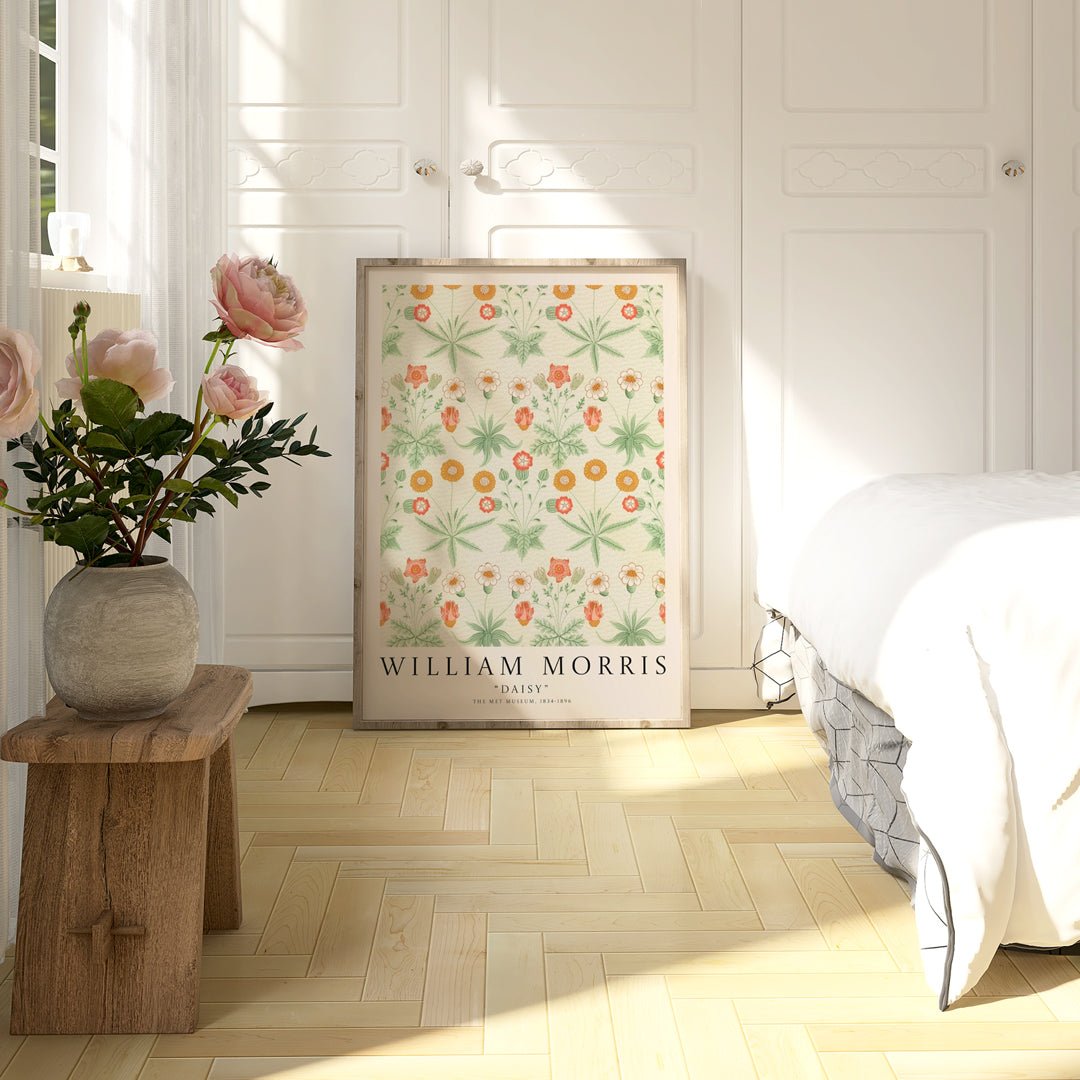 Daisy Pattern 1862 Wall Art by William Morris - Style My Wall