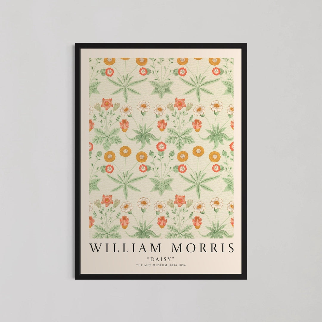 Daisy Pattern 1862 Wall Art by William Morris - Style My Wall