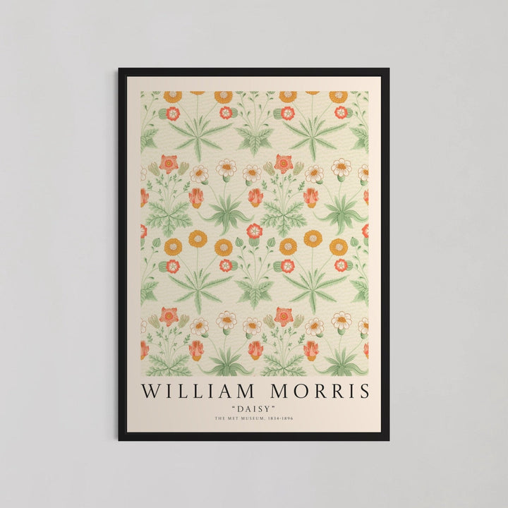 Daisy Pattern 1862 Wall Art by William Morris - Style My Wall