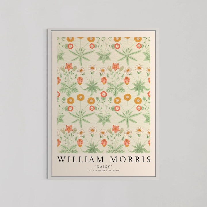Daisy Pattern 1862 Wall Art by William Morris - Style My Wall