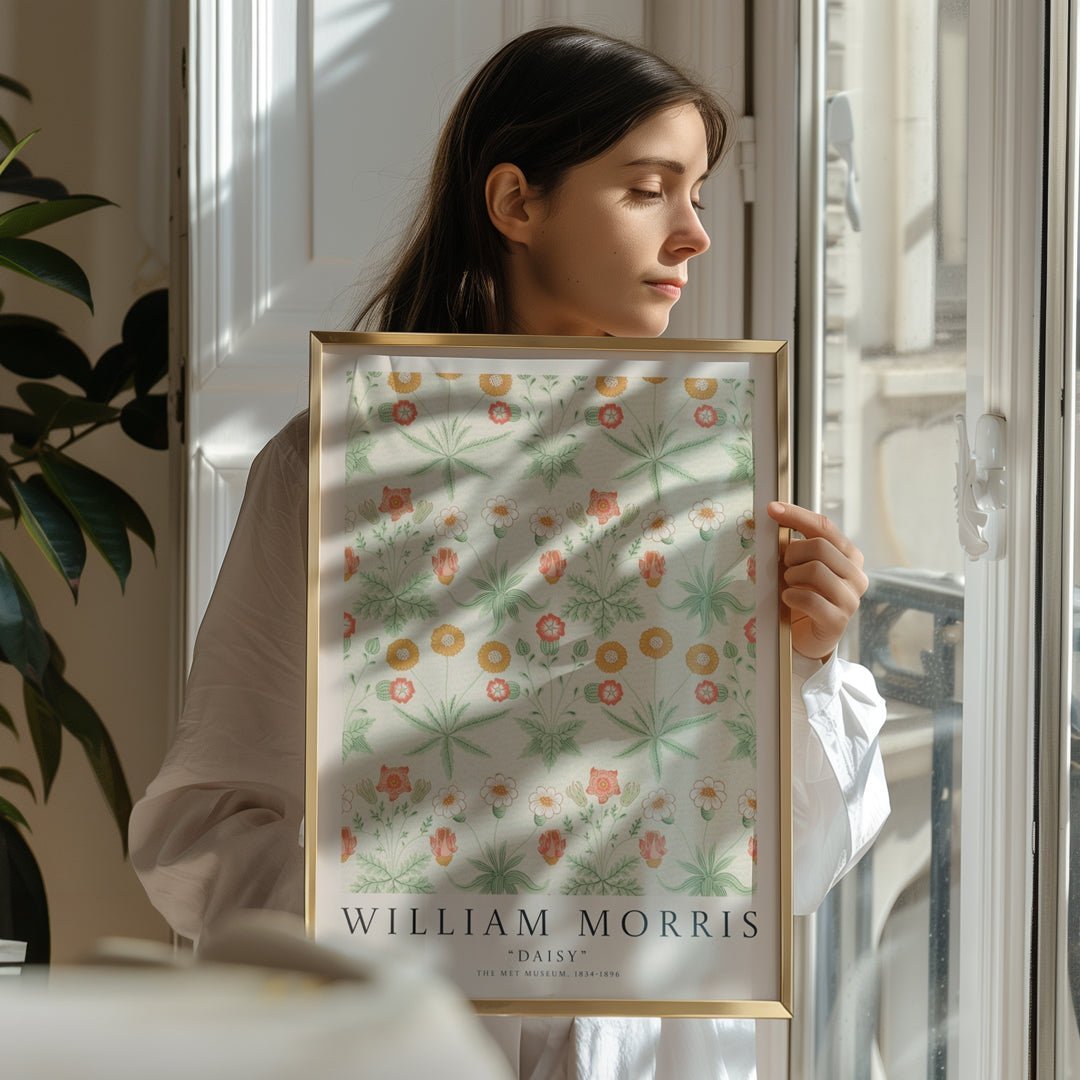 Daisy Pattern 1862 Wall Art by William Morris - Style My Wall