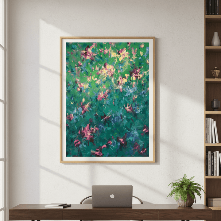 Dancing Blooms by Katherine Spiller wall - art - picture - poster
