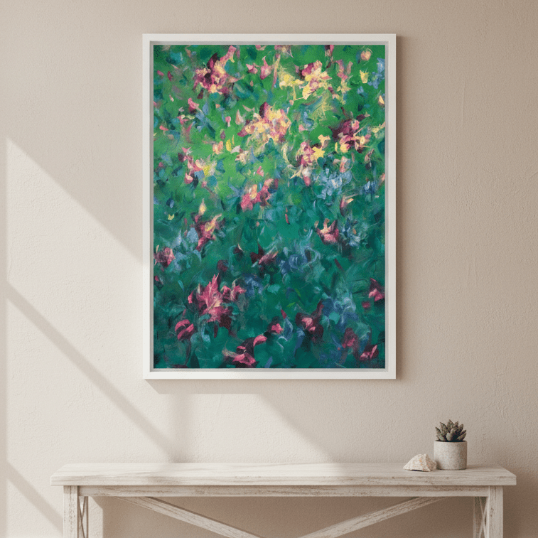 Dancing Blooms by Katherine Spiller wall - art - picture - poster