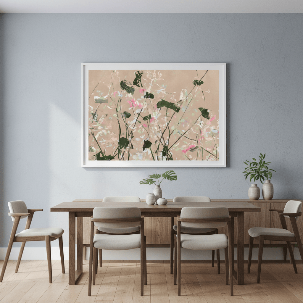 Dancing Garden by Deer Muskeeter wall - art - picture - poster