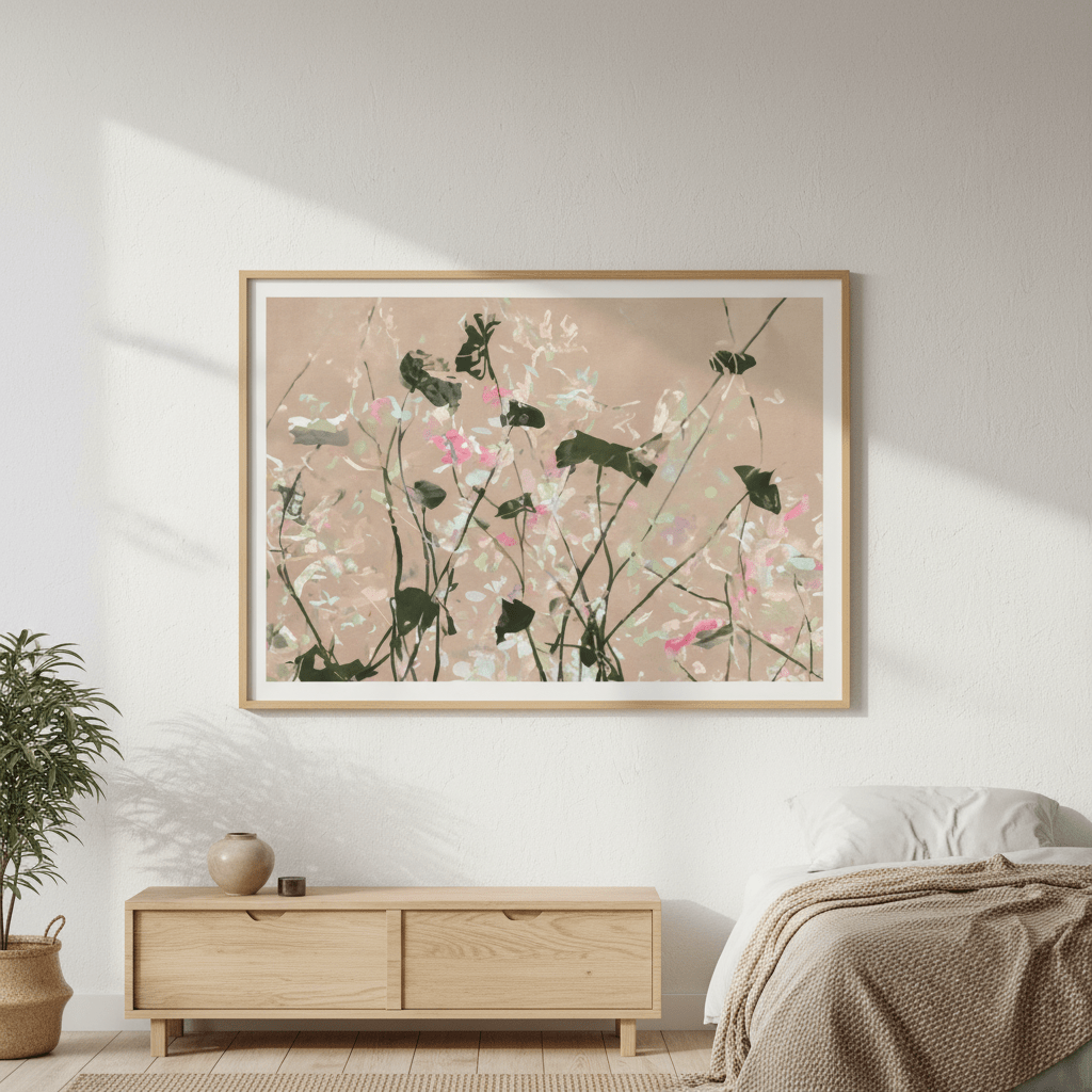 Dancing Garden by Deer Muskeeter wall - art - picture - poster