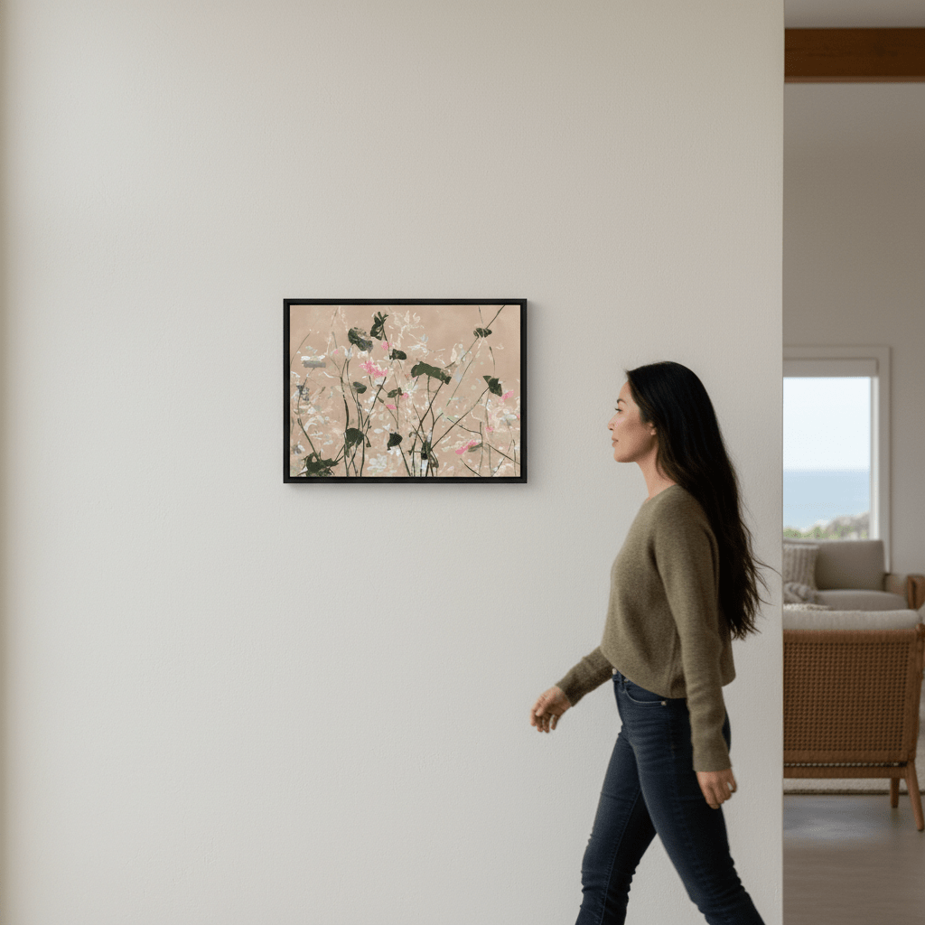 Dancing Garden by Deer Muskeeter wall - art - picture - poster