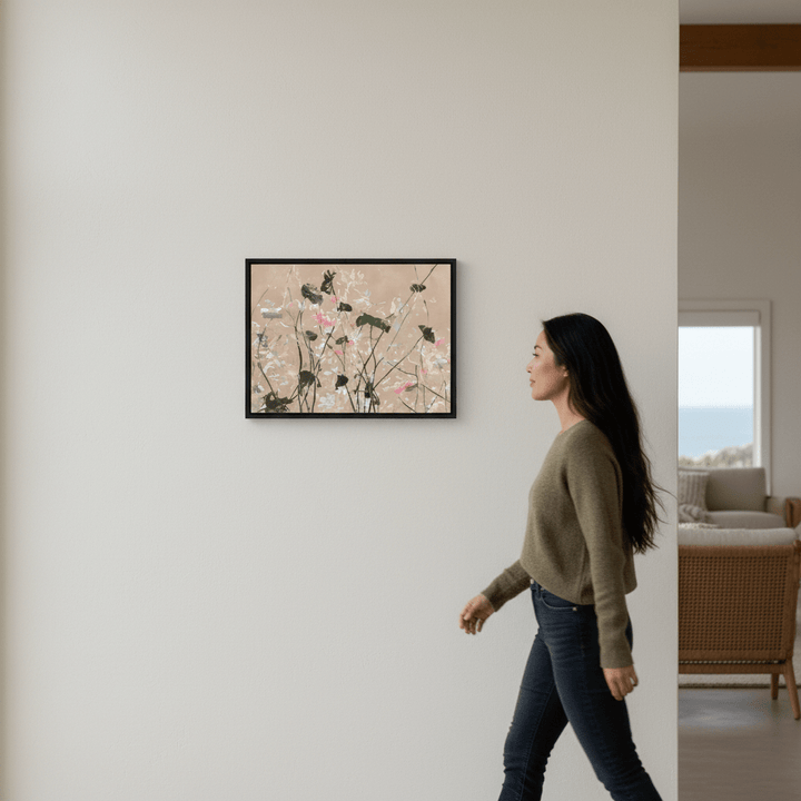 Dancing Garden by Deer Muskeeter wall - art - picture - poster