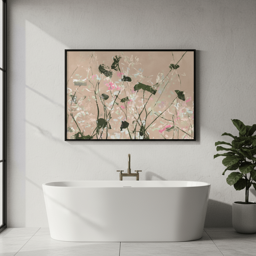 Dancing Garden by Deer Muskeeter wall - art - picture - poster