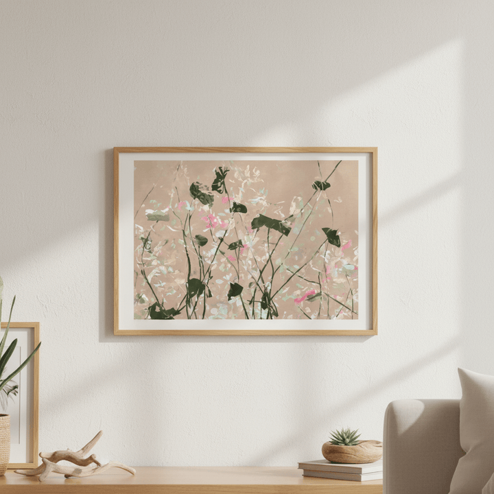 Dancing Garden by Deer Muskeeter wall - art - picture - poster