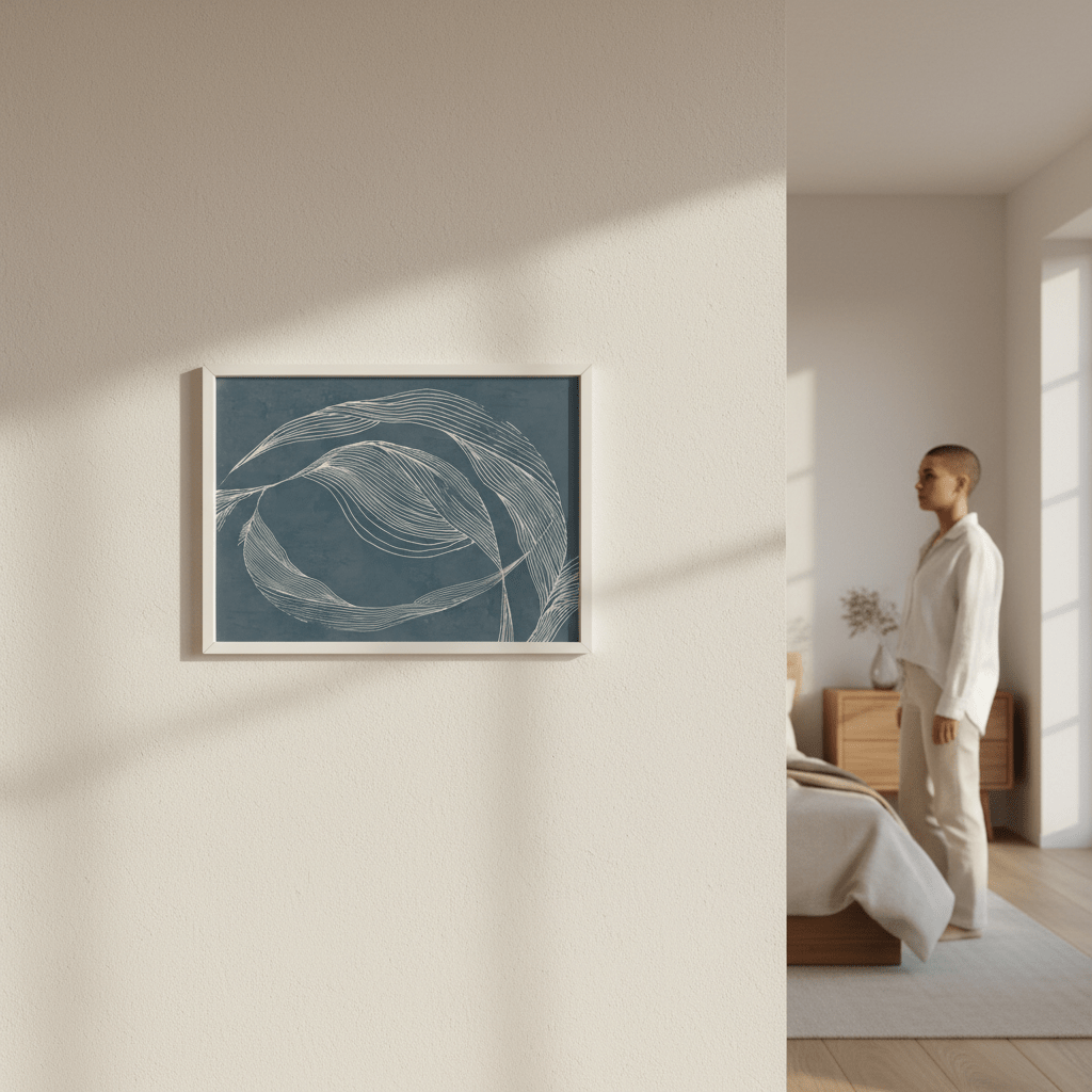Dancing Lines by Lucrecia Caporale wall - art - picture - poster