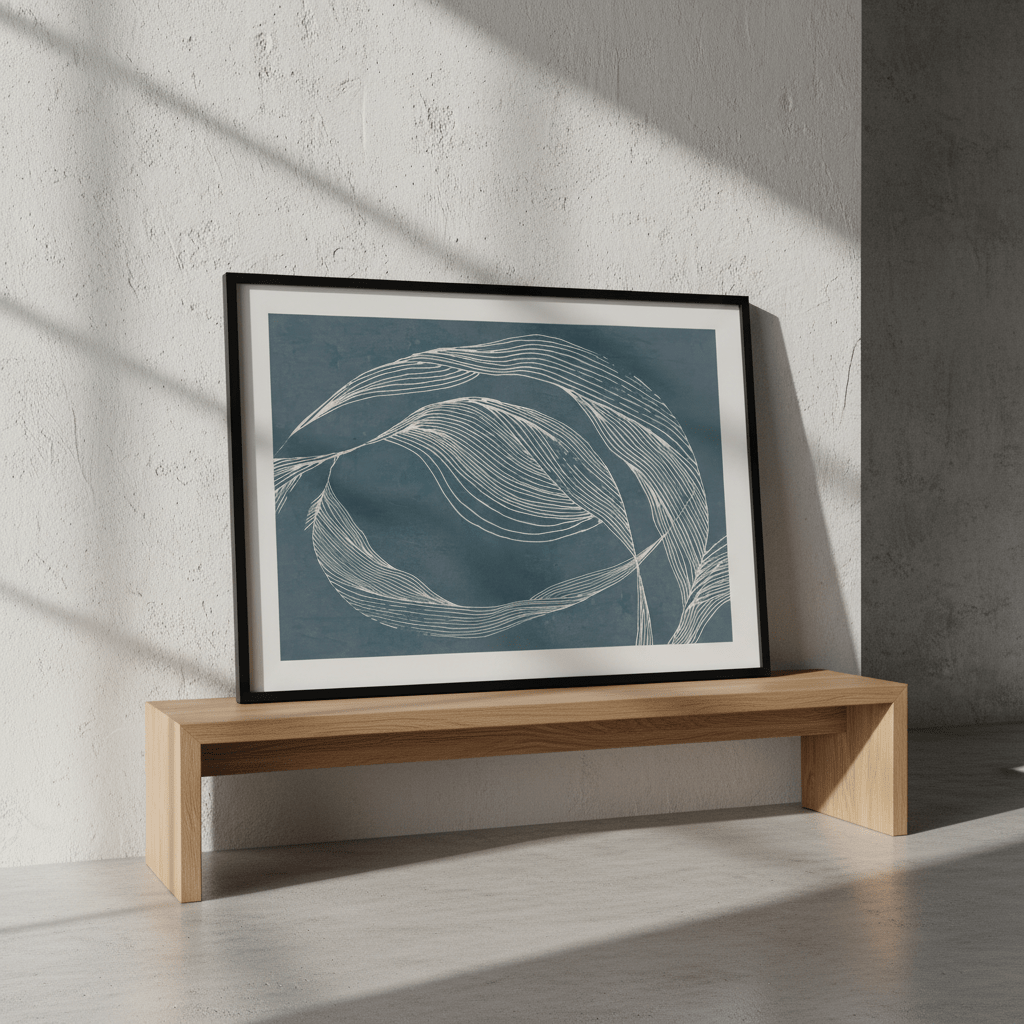 Dancing Lines by Lucrecia Caporale wall - art - picture - poster