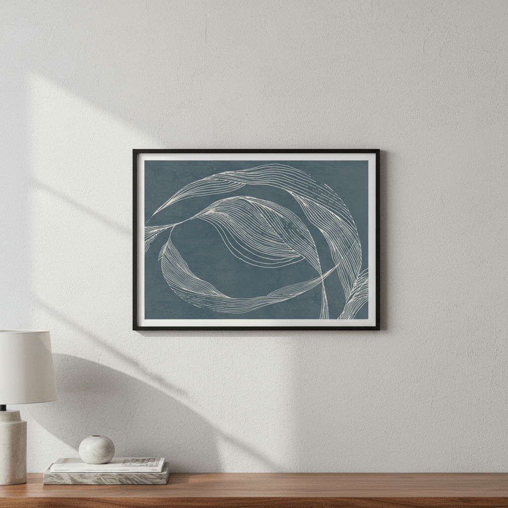 Dancing Lines by Lucrecia Caporale wall - art - picture - poster