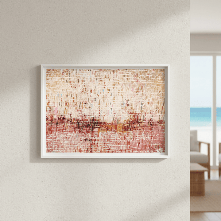 Dancing Rain Pink by Deer Muskeeter wall - art - picture - poster