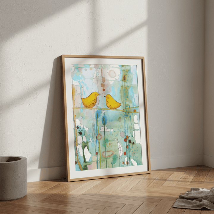 Dans Chaque Coeur Car by Sylvie Demers wall - art - picture - poster