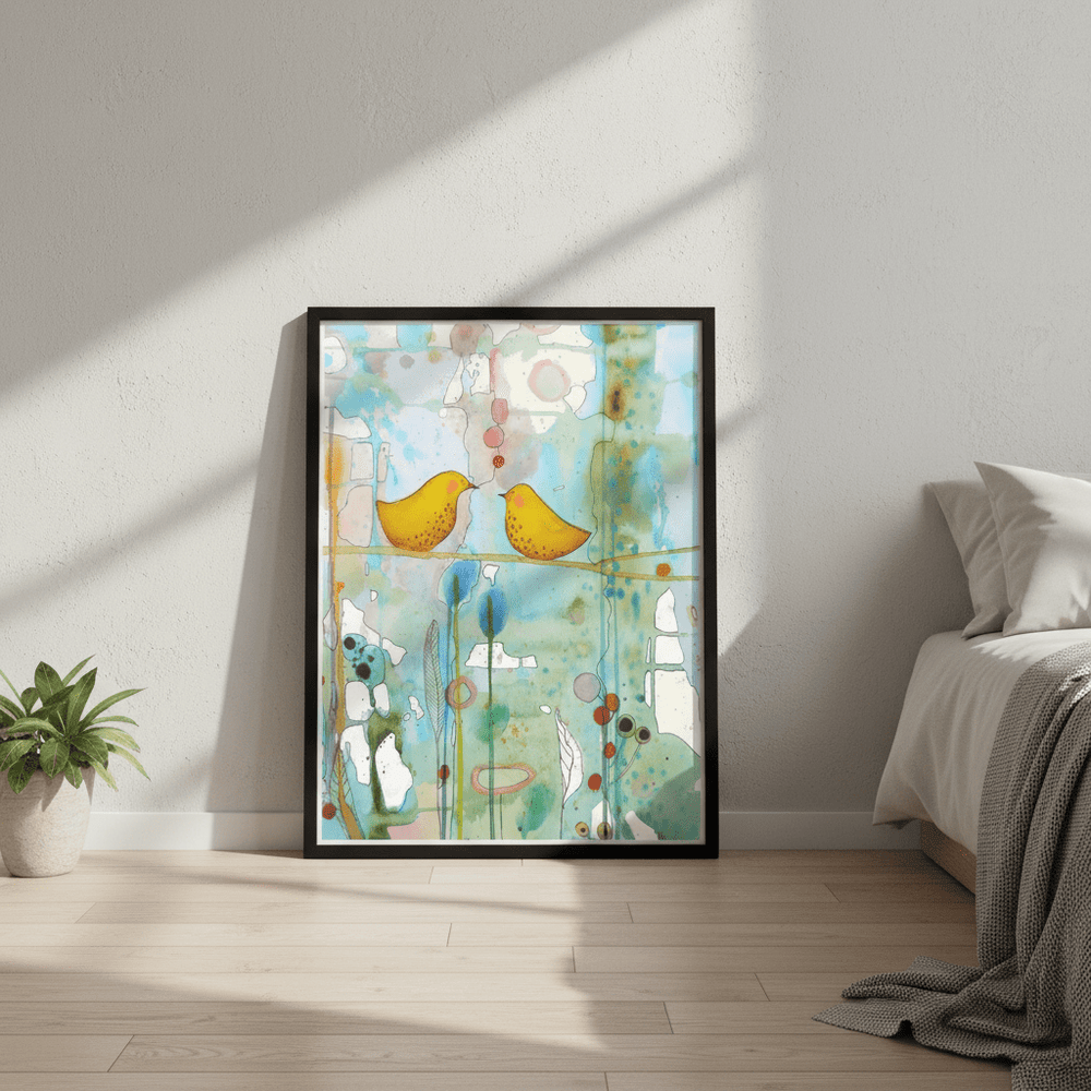 Dans Chaque Coeur Car by Sylvie Demers wall - art - picture - poster