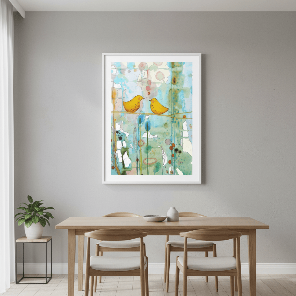 Dans Chaque Coeur Car by Sylvie Demers wall - art - picture - poster