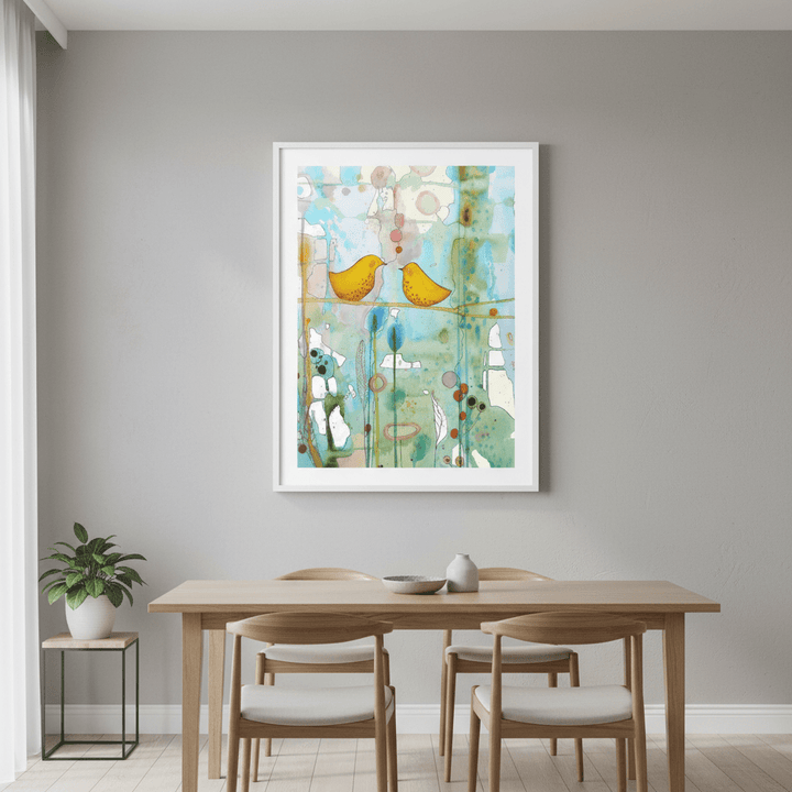 Dans Chaque Coeur Car by Sylvie Demers wall - art - picture - poster
