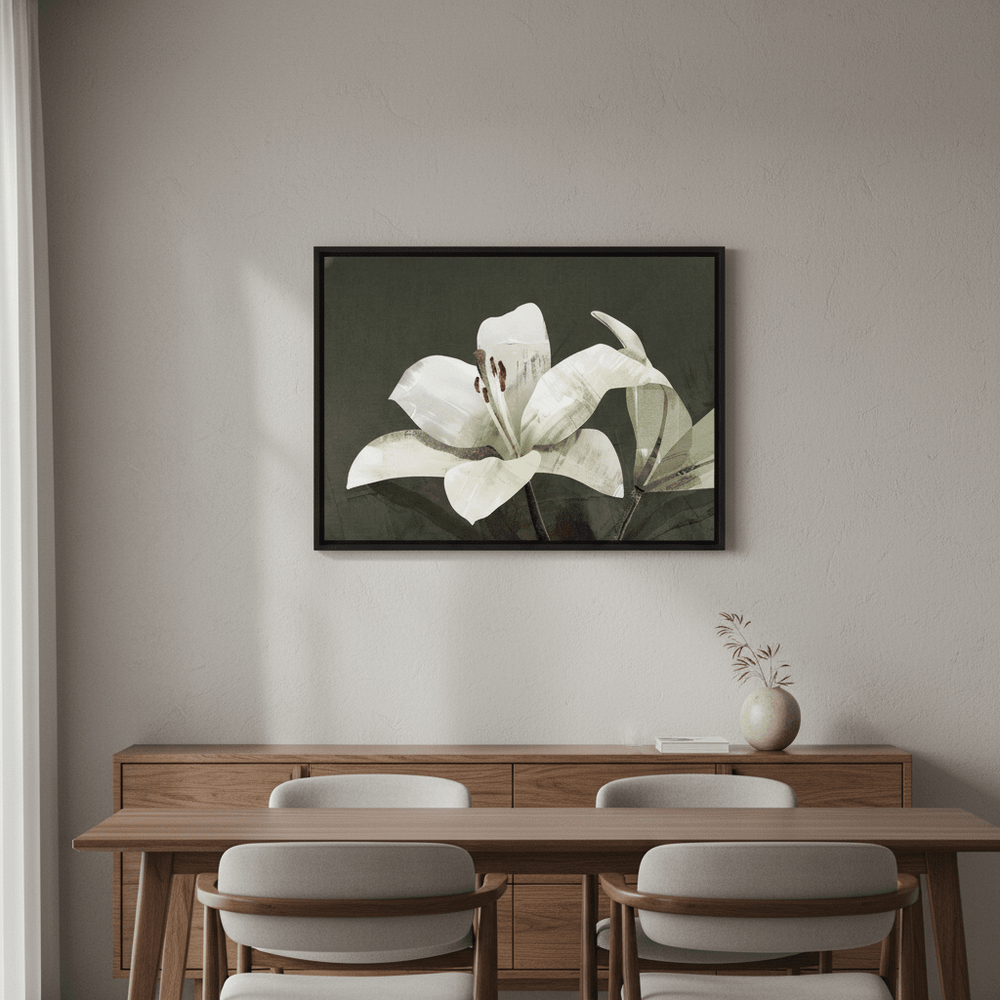 Dark Lily by Deer Muskeeter wall - art - picture - poster