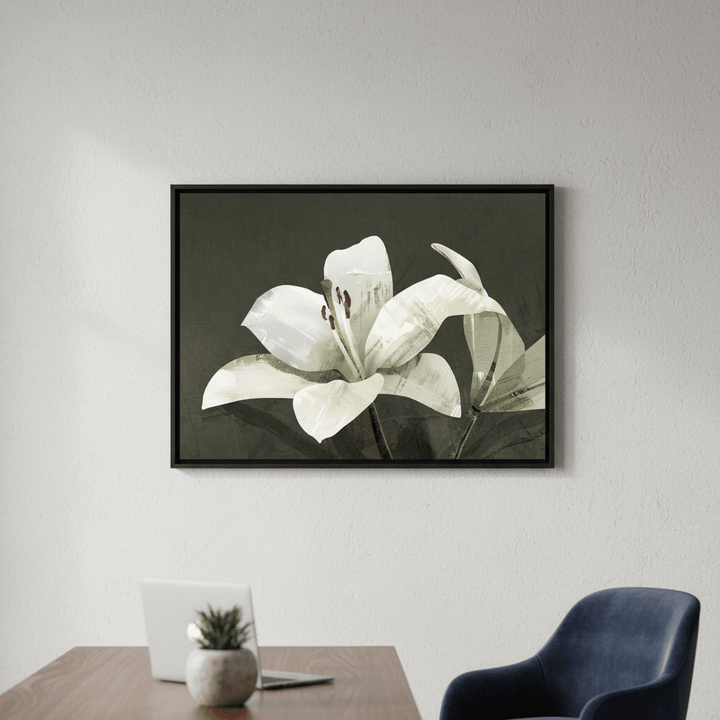 Dark Lily by Deer Muskeeter wall - art - picture - poster