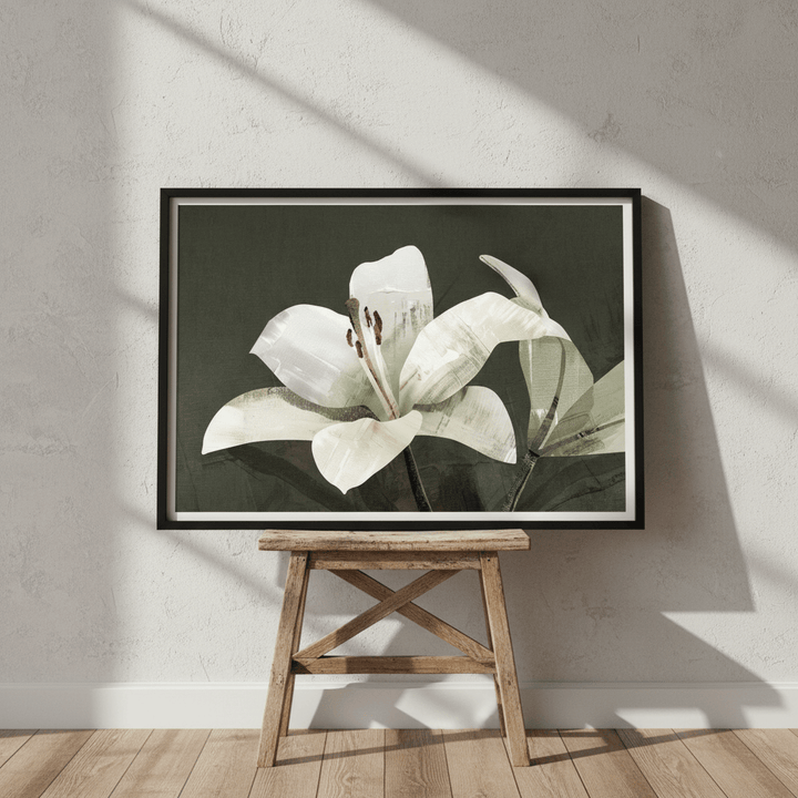 Dark Lily by Deer Muskeeter wall - art - picture - poster