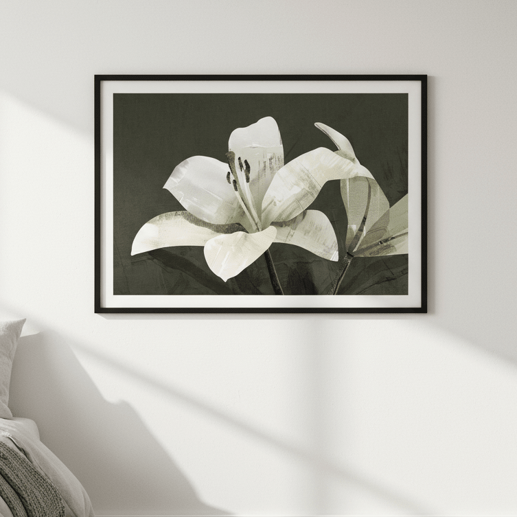Dark Lily by Deer Muskeeter wall - art - picture - poster