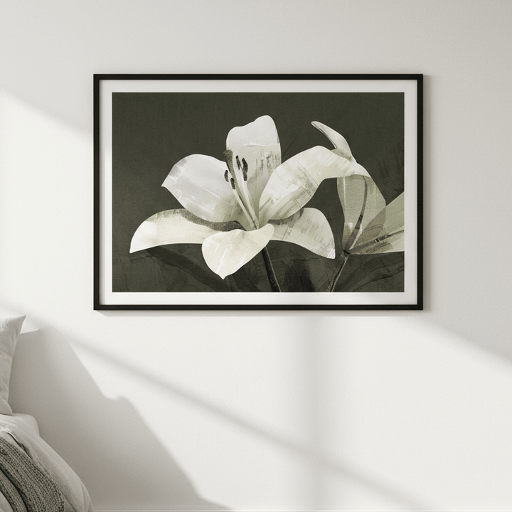 Dark Lily by Deer Muskeeter wall - art - picture - poster