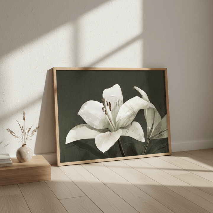 Dark Lily by Deer Muskeeter wall - art - picture - poster