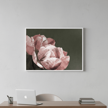 Dark Peony by Deer Muskeeter wall - art - picture - poster