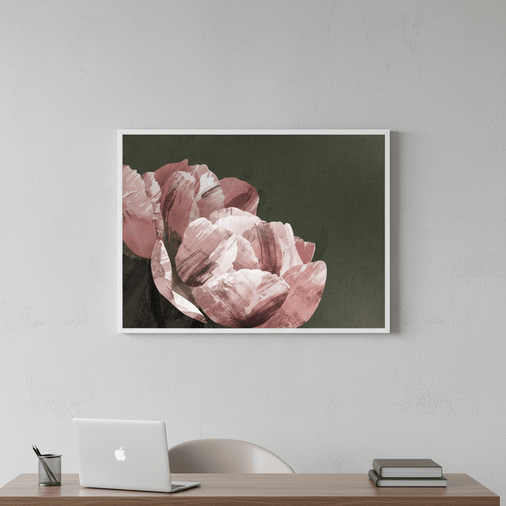 Dark Peony by Deer Muskeeter wall - art - picture - poster