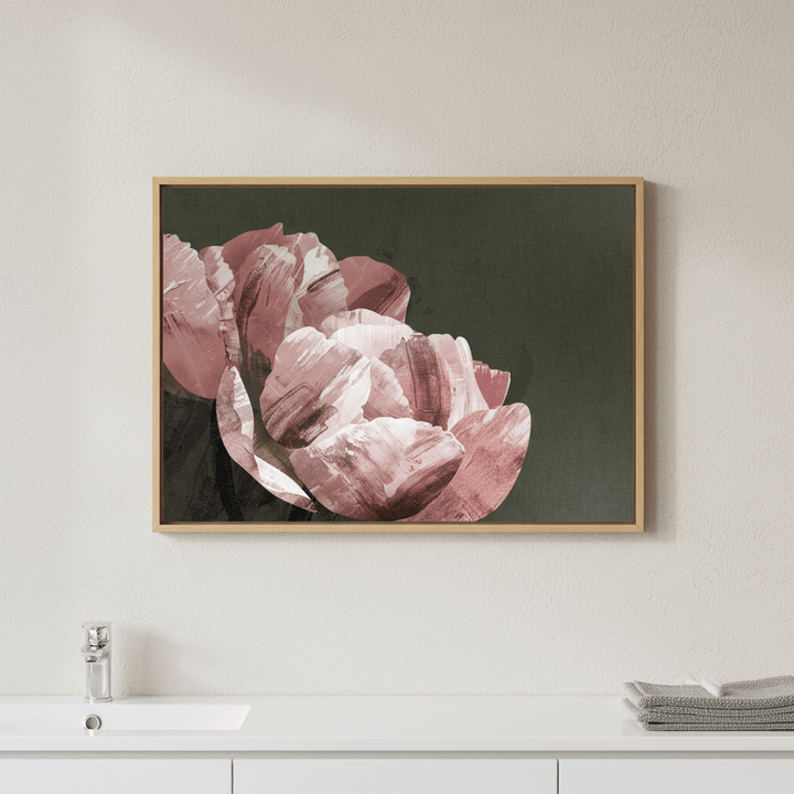 Dark Peony by Deer Muskeeter wall - art - picture - poster