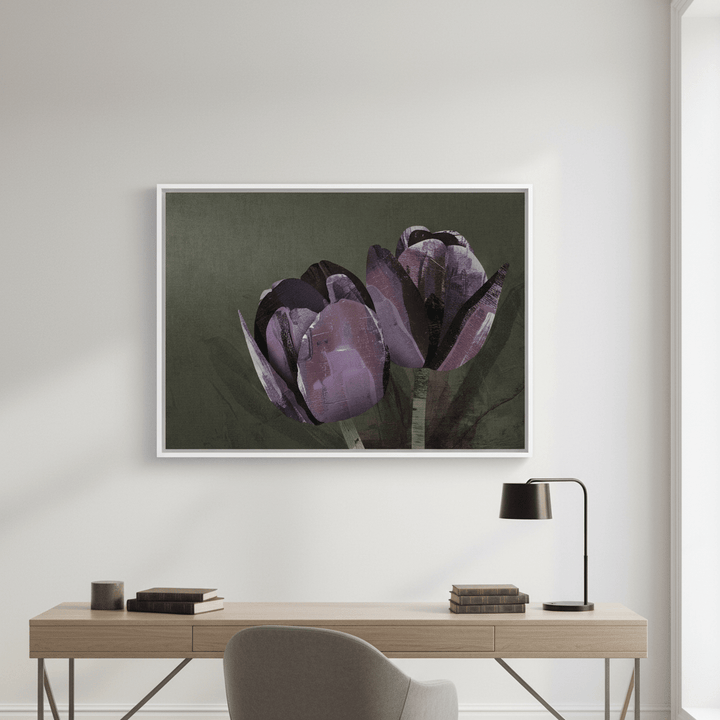 Dark Tulip by Deer Muskeeter wall - art - picture - poster