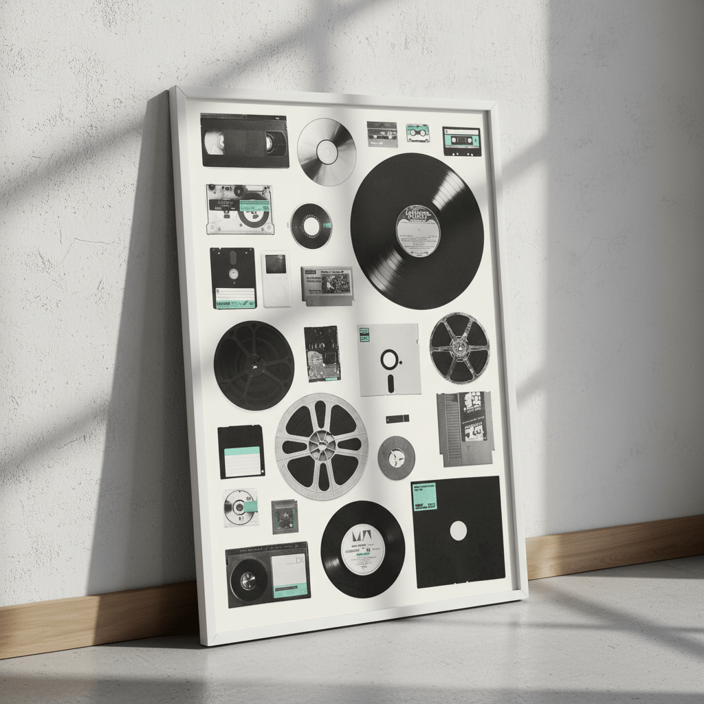 Data UNI by Florent Bodart wall - art - picture - poster