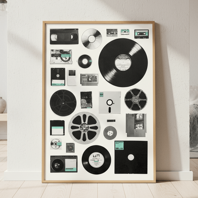 Data UNI by Florent Bodart wall - art - picture - poster
