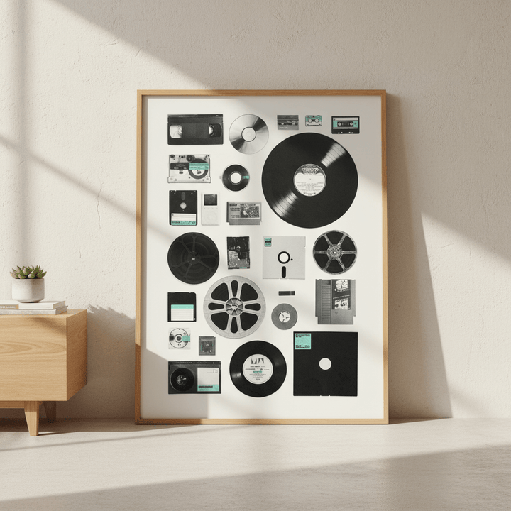 Data UNI by Florent Bodart wall - art - picture - poster
