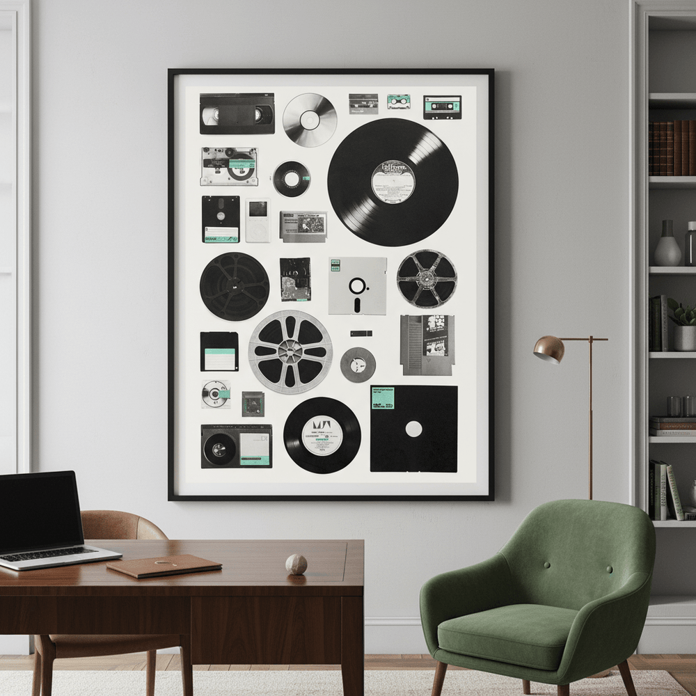 Data UNI by Florent Bodart wall - art - picture - poster