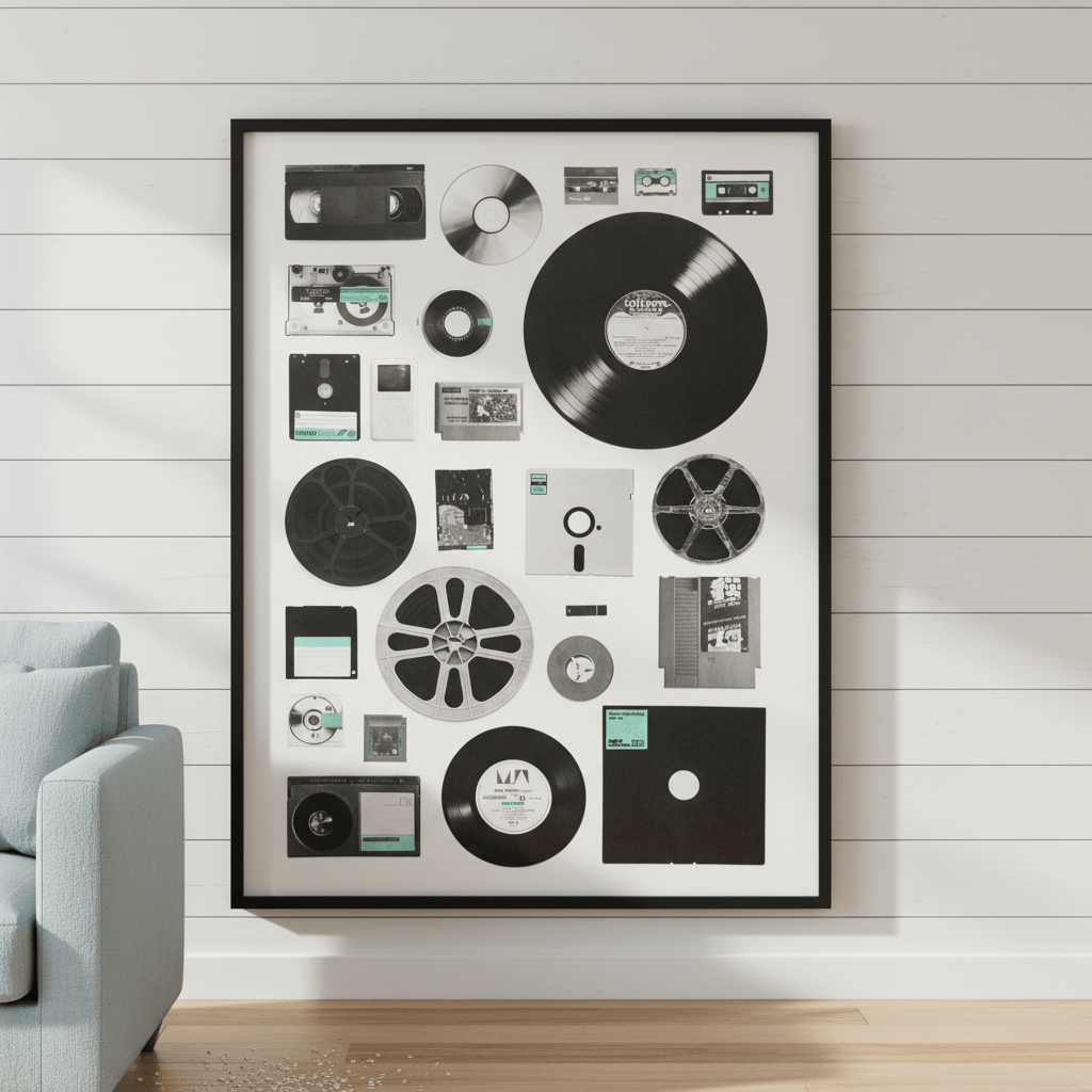 Data UNI by Florent Bodart wall - art - picture - poster