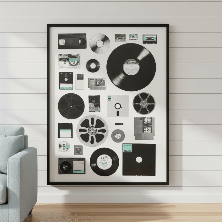 Data UNI by Florent Bodart wall - art - picture - poster