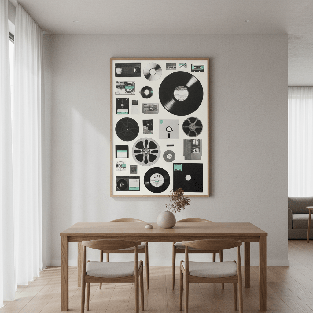 Data UNI by Florent Bodart wall - art - picture - poster
