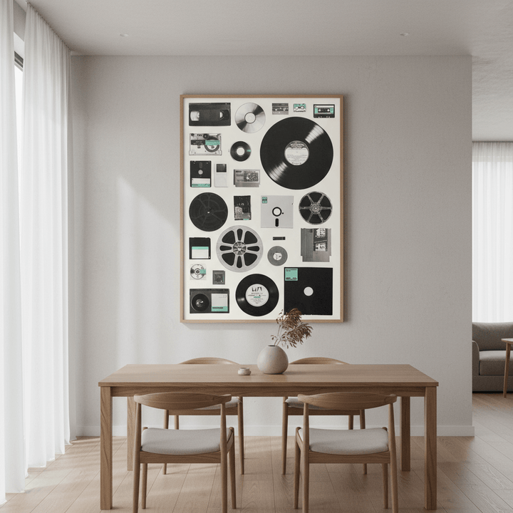 Data UNI by Florent Bodart wall - art - picture - poster