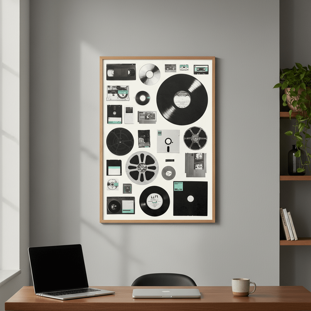Data UNI by Florent Bodart wall - art - picture - poster