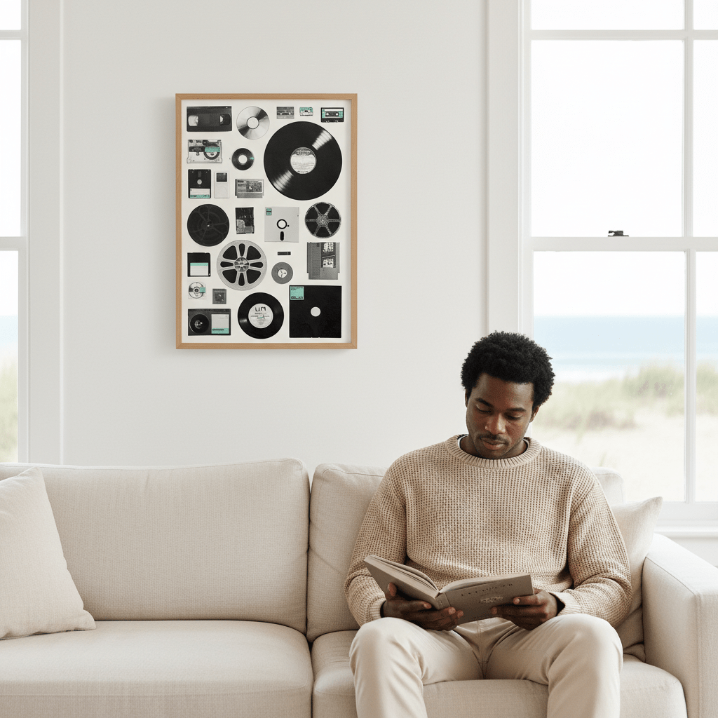 Data UNI by Florent Bodart wall - art - picture - poster